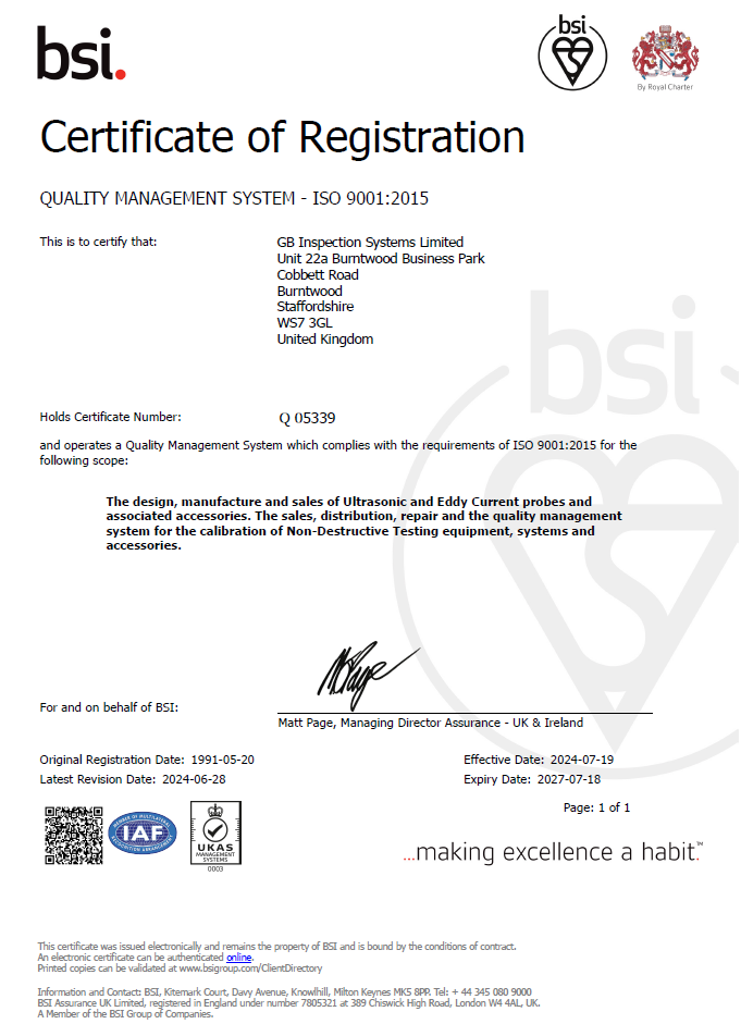 BSI 9001 2015 Cert Q05339 18-07-27 image